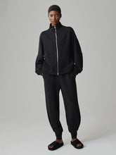 Load image into Gallery viewer, Ashbury Zip-Through Sweat- Black