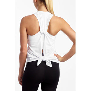 The best white workout tanks available at Studio 128.  