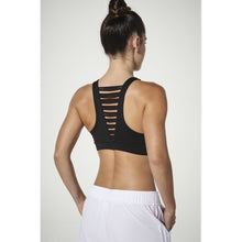 Load image into Gallery viewer, No Strings Attached Black Sports Bra