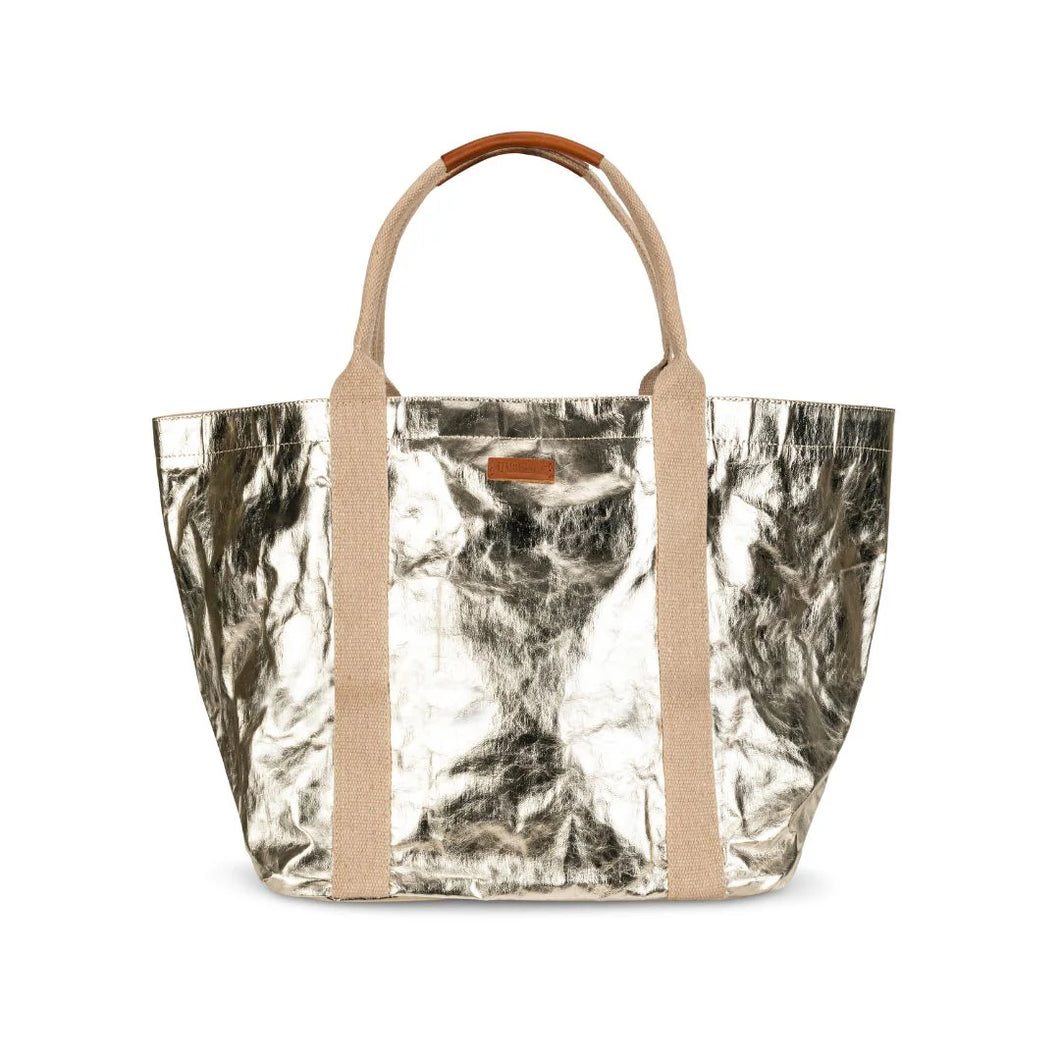 Guilia Carry All Tote Bag- Platino