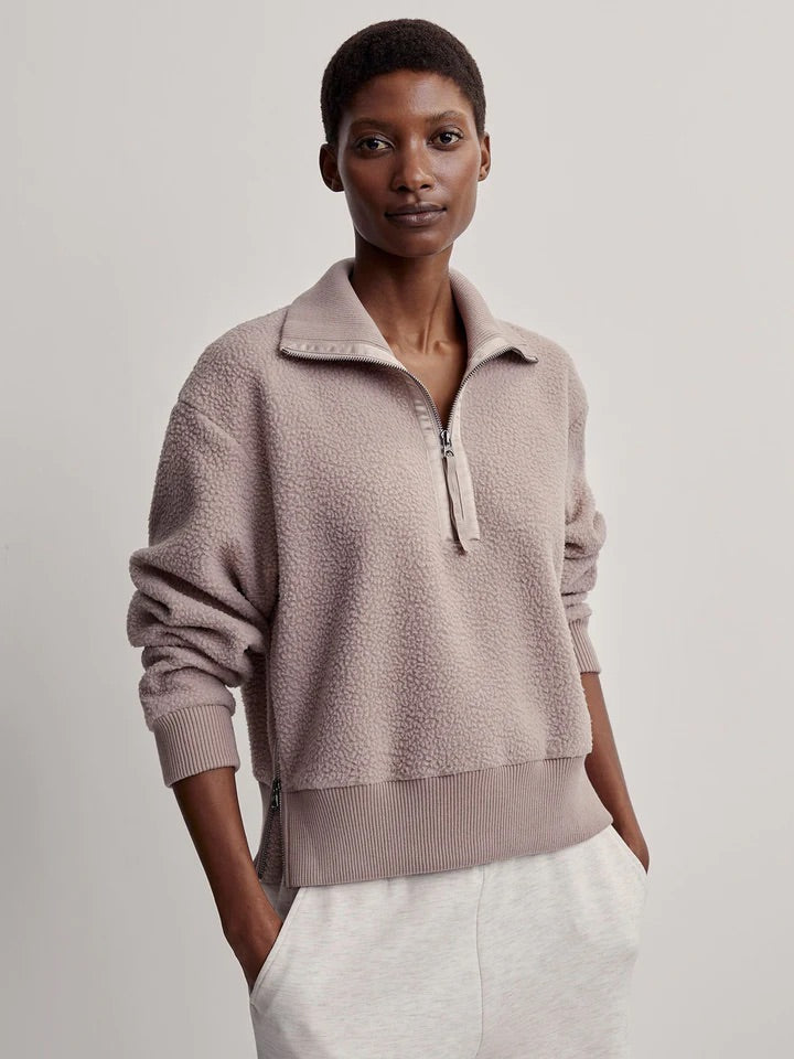 Roselle Half-Zip Fleece- Spinx – Studio 128