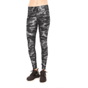Tall Band Camo Legging from Terez Available at Studio 128. 