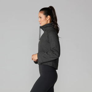 The fashionable cropped hoodie available online at Studio 128. 