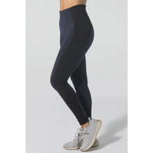 Load image into Gallery viewer, Stylish color block leggings from Studio 128. 
