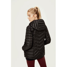 Load image into Gallery viewer, Black quilted jackets from Lole online at Studio 128. 
