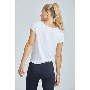 The perfect white top from Prism Sport available online at Studio 128. 