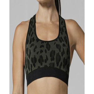 Army green leopard print from 925 Fit carried by the premier online activewear destination, Studio 128.  